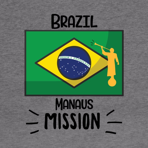 Brazil Manaus Mormon LDS Mission Missionary Gift Idea by TruckerJunk